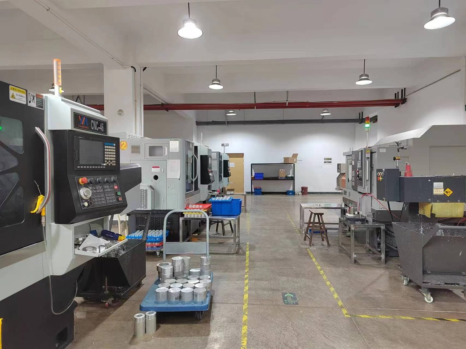 lens metrology station with Trioptics centration system and laser Fizeau interferometer