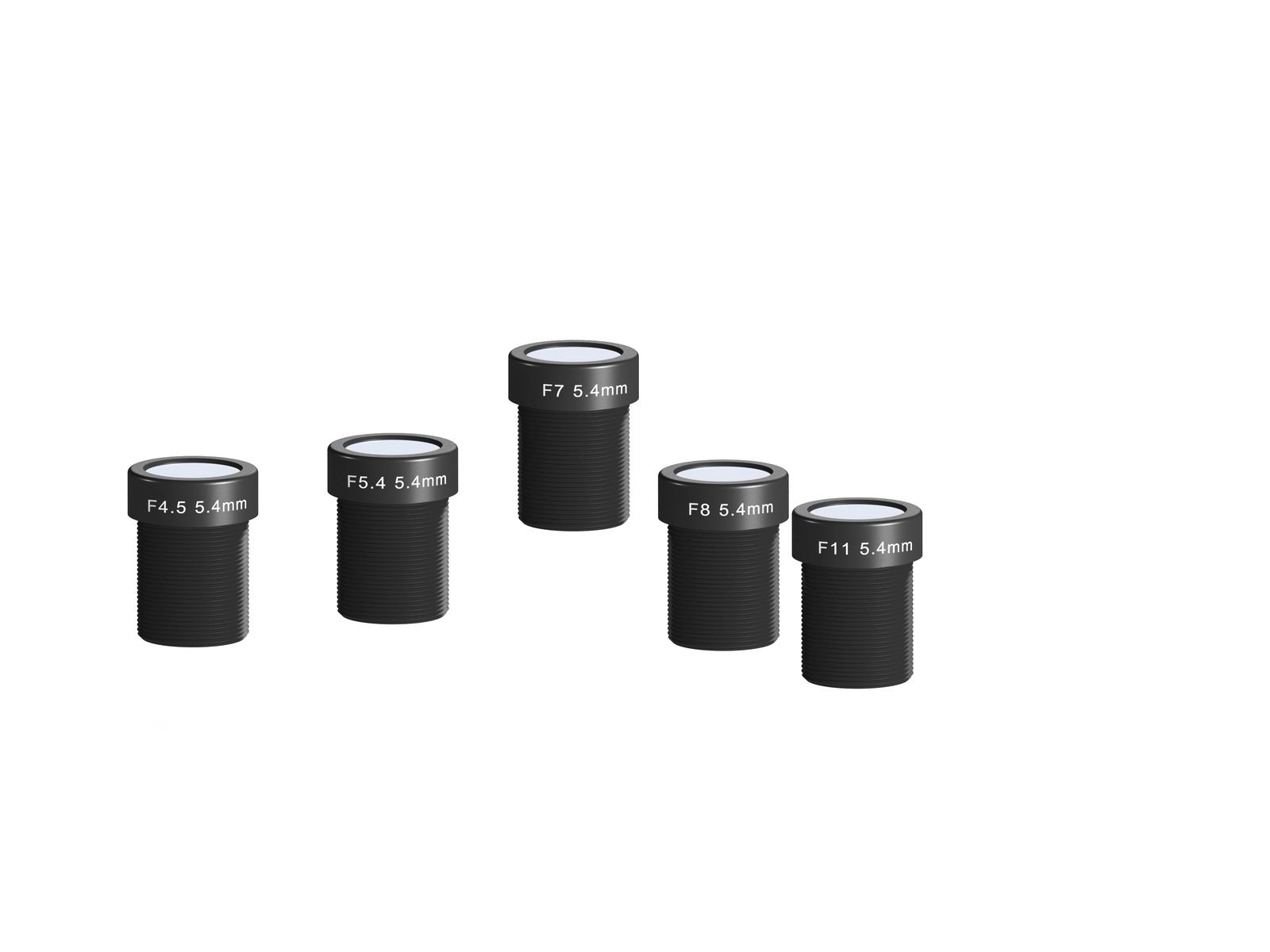 LMZW-T5445M12FT 5.42 mm F4.5 M12 lens LMZW-T5445M12FT 5.42 mm F4.5 M12 S-mount lens for 1/2.7 inch board cameras