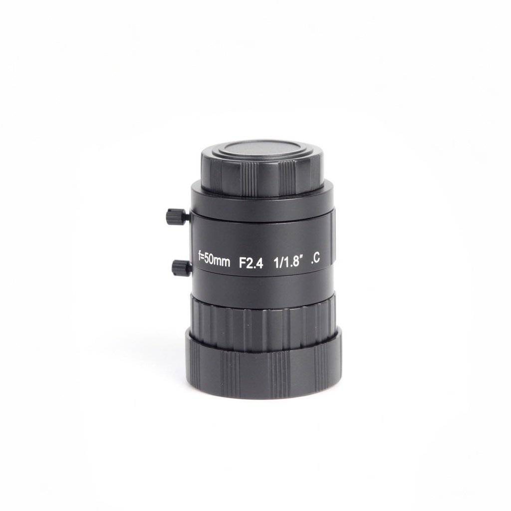 LMJJ-FA5017A-8M 50mm F2.4 C-Mount FA Lens LMJJ-FA5017A-8M 50mm F2.4 C-mount FA lens for 1/1.8 inch machine vision cameras