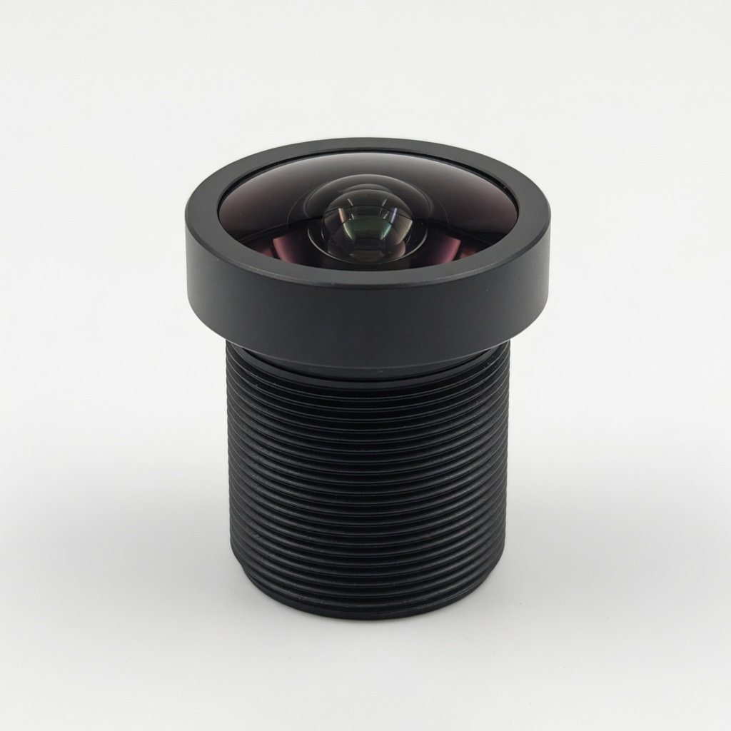 LMMJ7026A 2.6 mm M12 Wide Angle Lens LMMJ7026A 2.6 mm F2.0 M12 wide angle fisheye lens, FOV 168° / 128° / 96.5°, for 1/2.7 inch 5MP sensors
